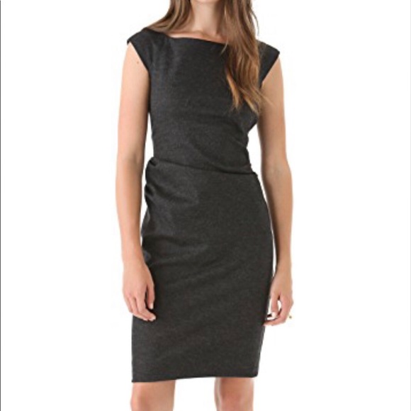 Diane Von Furstenberg Dresses & Skirts - DVF Diane Von Furstenberg Gabi Jersey Dress Grey